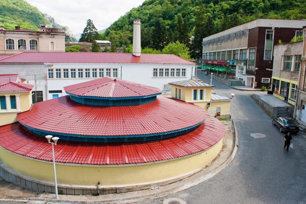 Hotel Cerna Băile Herculane Buitenkant foto