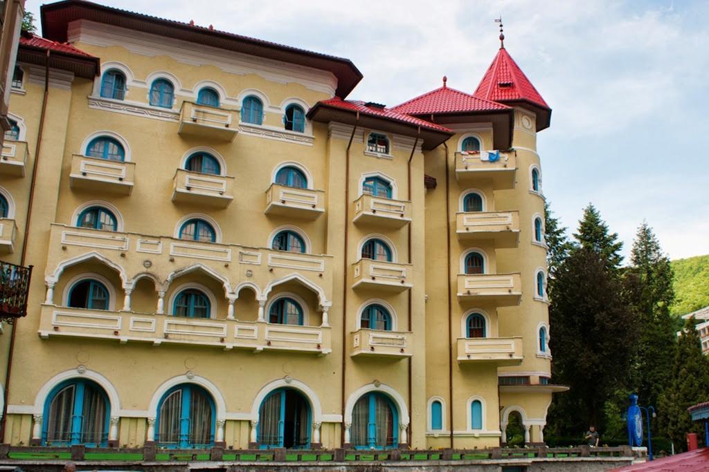 Hotel Cerna Băile Herculane Buitenkant foto